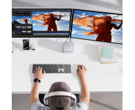 Orico MiniLink 9w1 z kieszenią na dysk twardy - srebrna - 1486729 - zdjęcie 3